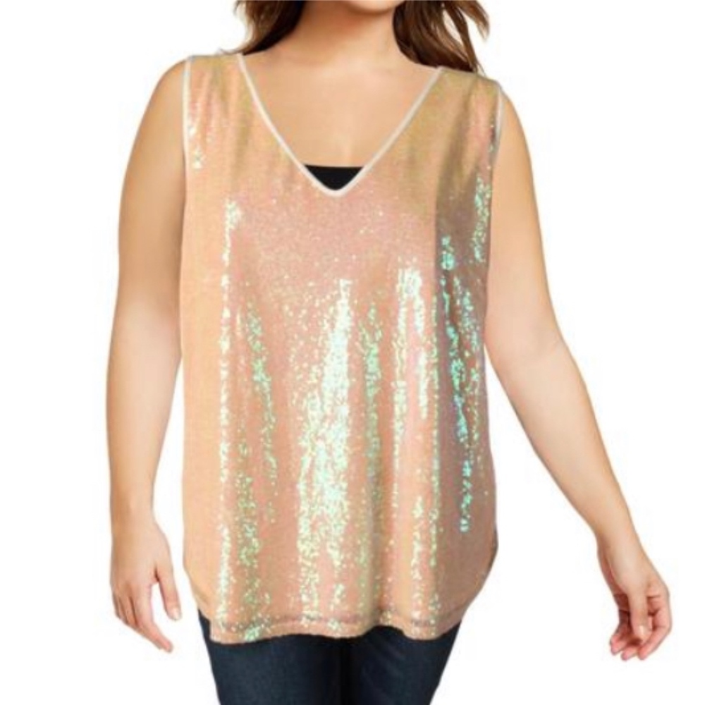 Modamix Sequin Tank Top